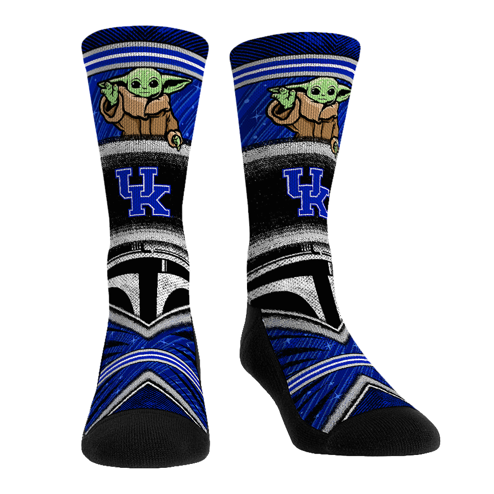 Kentucky Wildcats - Star Wars  - Grogu Intergalactic Fan | Rock 'Em Socks