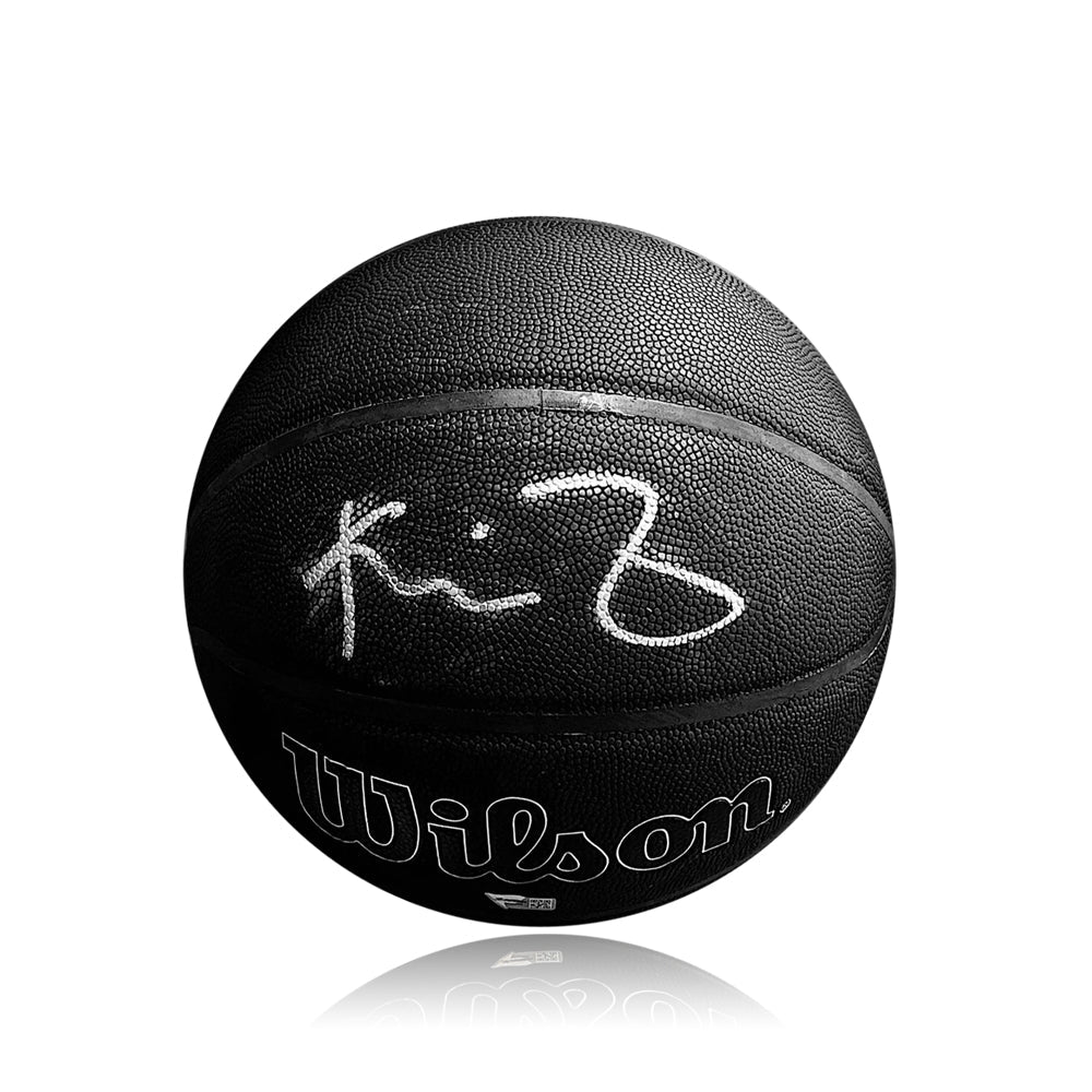 Kevin Garnett Autographed Boston Celtics NBA 75th Anniversary Black Basketball 1