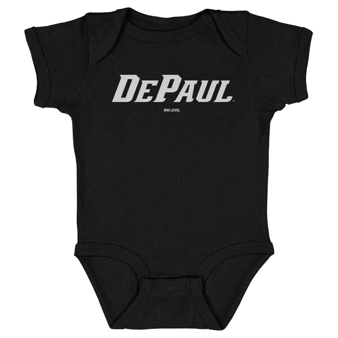 DePaul Blue Demons Wordmark White