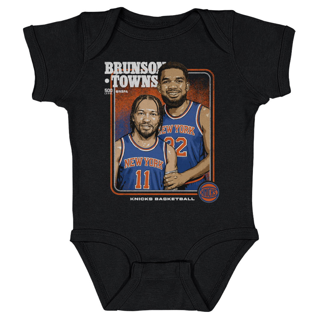Jalen Brunson & Karl-Anthony Towns New York Knicks Step Brothers 3