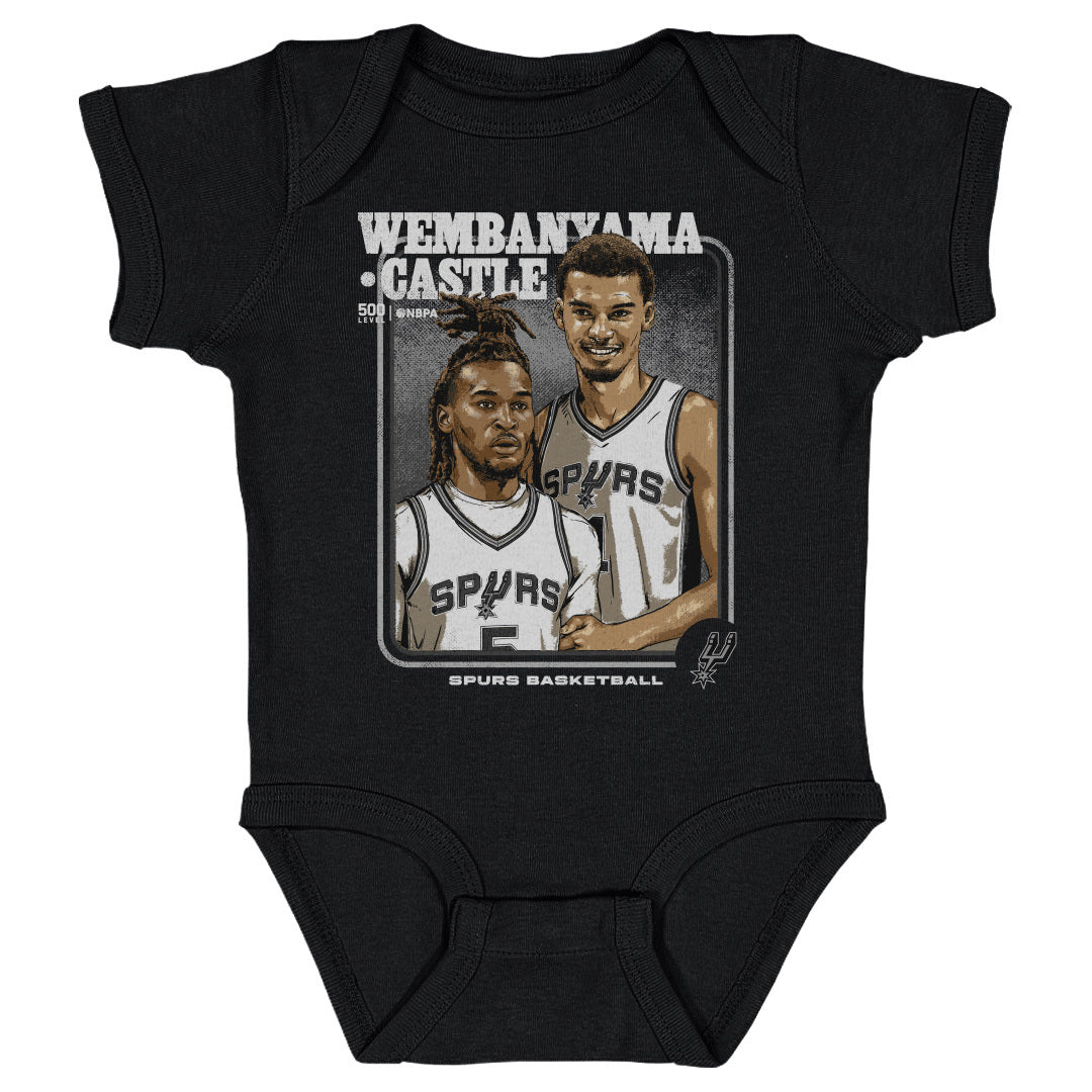 Victor Wembanyama & Stephon Castle San Antonio Spurs Step Brothers