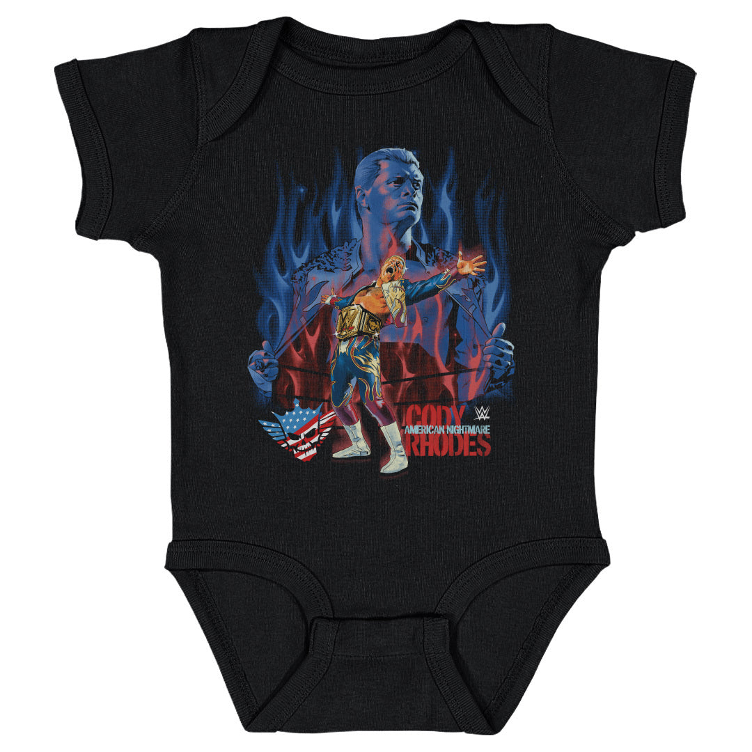 Cody Rhodes Flames 1