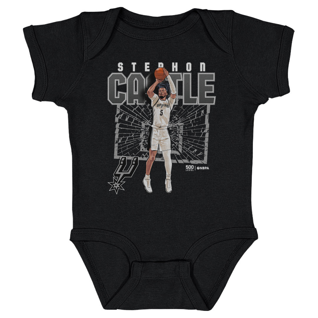 Stephon Castle San Antonio Spurs Shattered 1