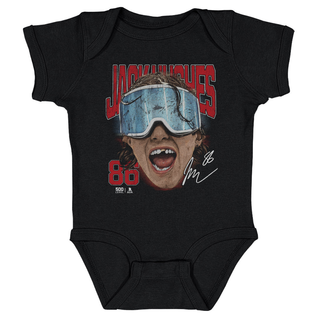 Jack Hughes New Jersey Goggles
