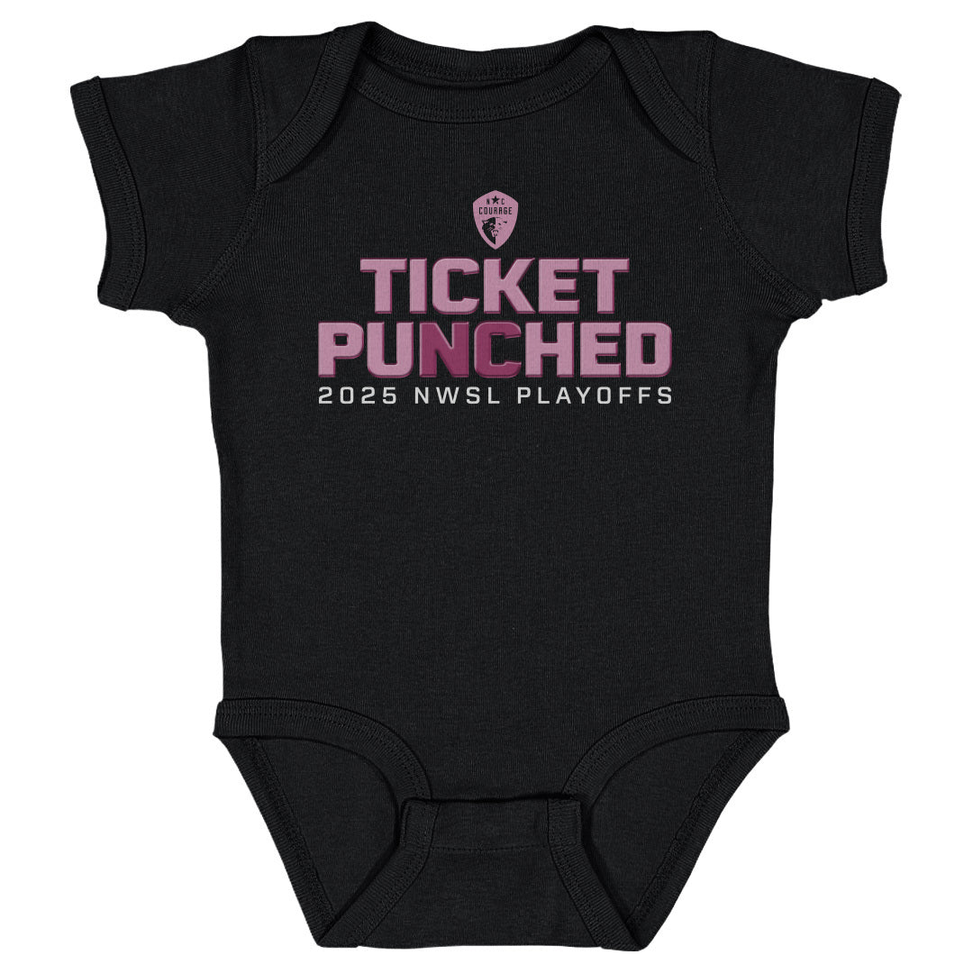 North Carolina Courage Ticket Punched 2025 WHT