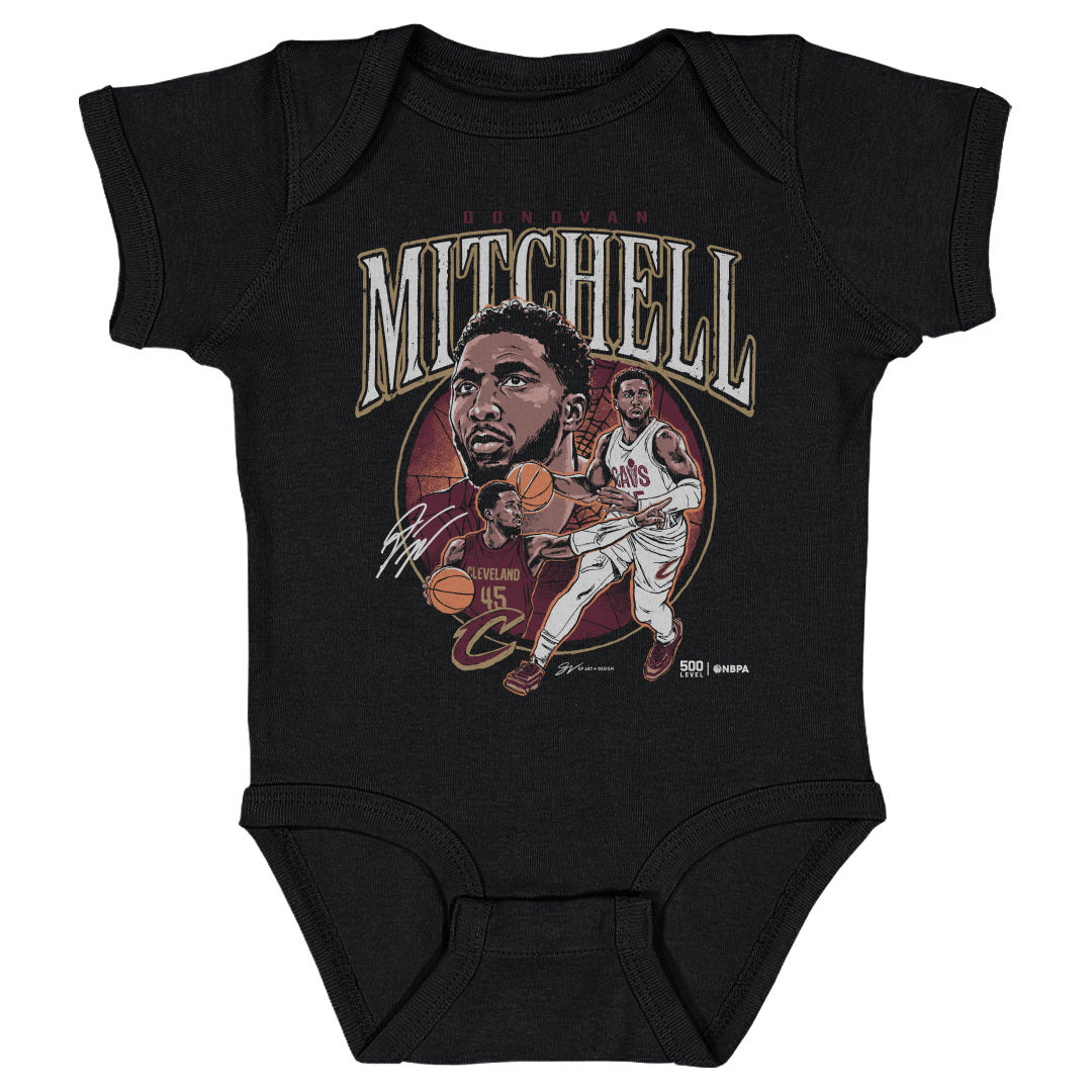 Donovan Mitchell Cleveland Cavaliers Trio