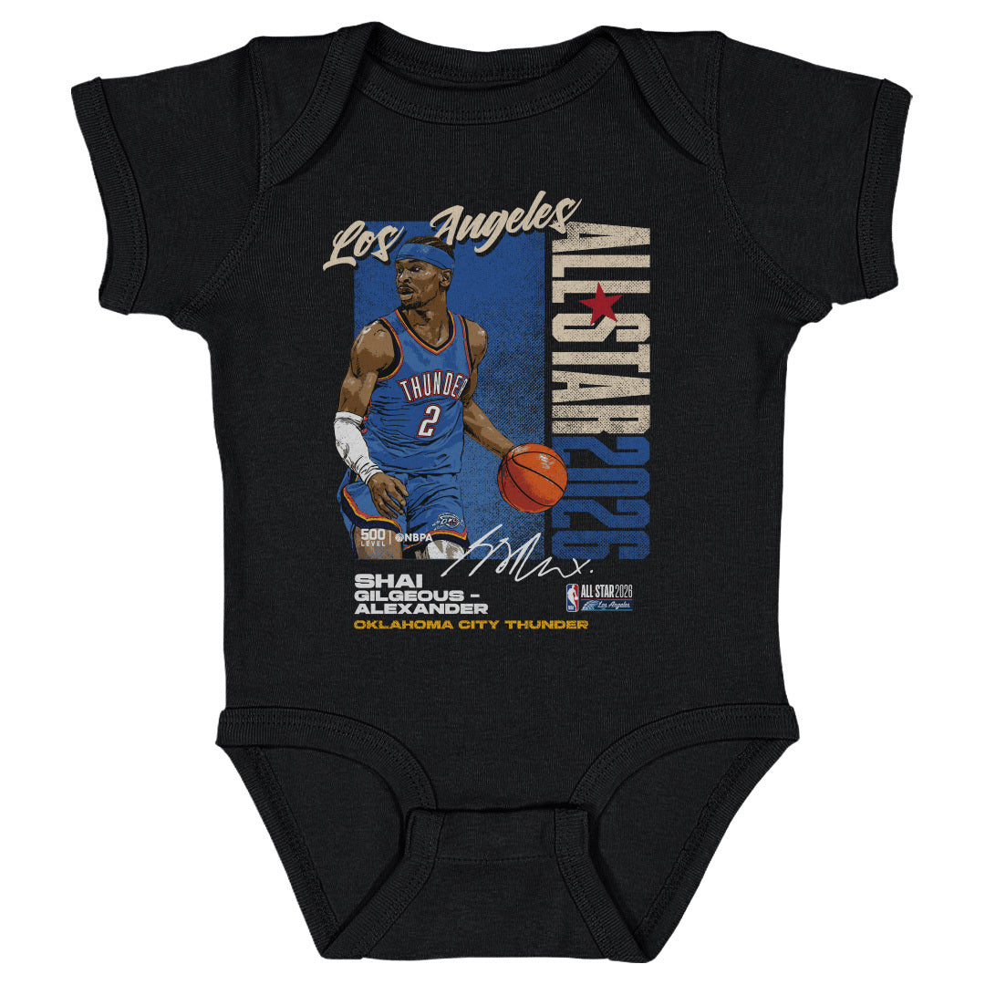 Shai Gilgeous-Alexander Oklahoma City Thunder 2026 NBA All-Star Vertical WHT 1