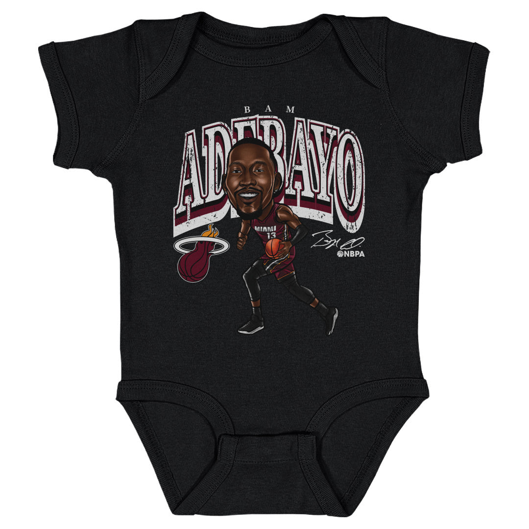Bam Adebayo Miami Heat Cartoon