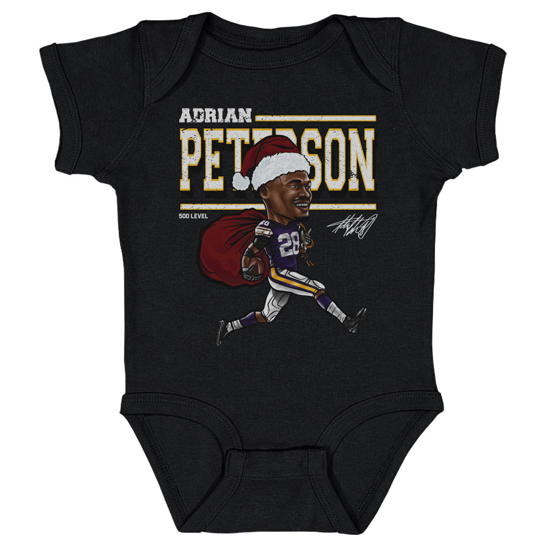 Adrian Peterson Minnesota Cartoon Santa Hat 3