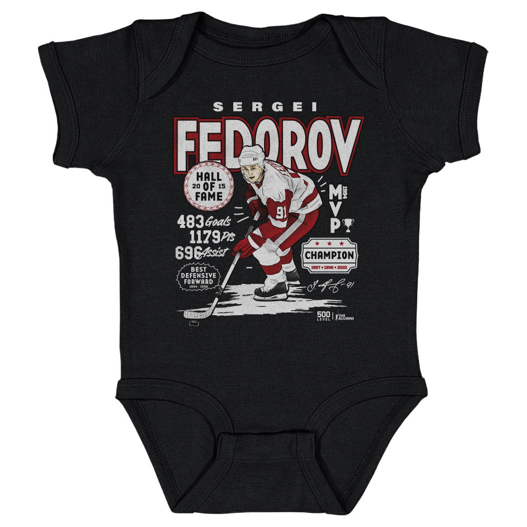 Sergei Fedorov Detroit Vintage Stats
