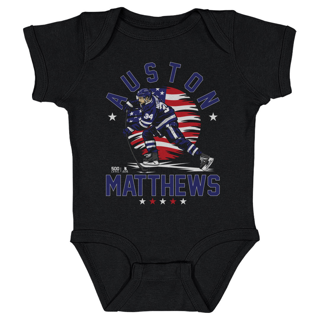 Auston Matthews Toronto USA Flag