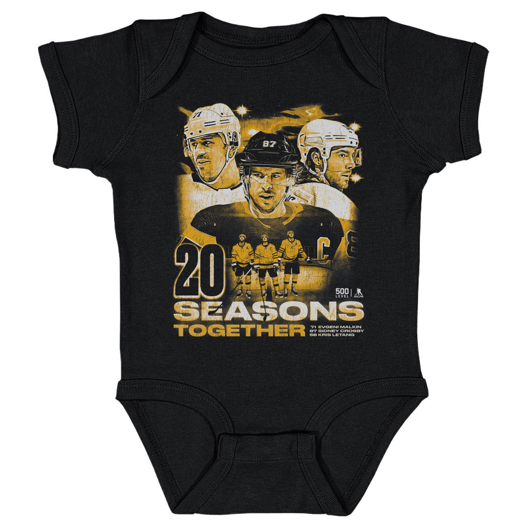 Sidney Crosby Kris Letang & Evgeni Malkin Pittsburgh 20 Seasons