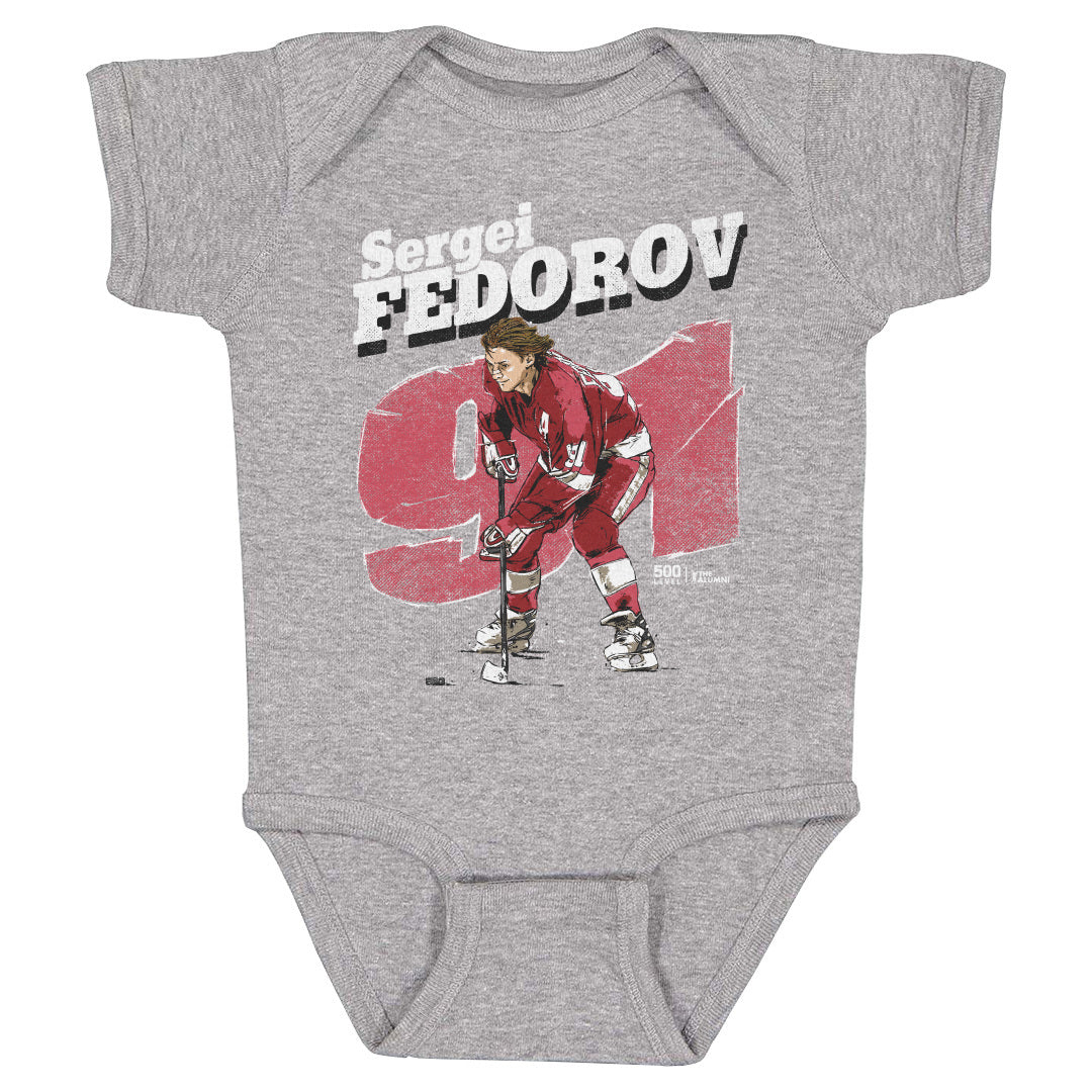 Sergei Fedorov Detroit Retro 3