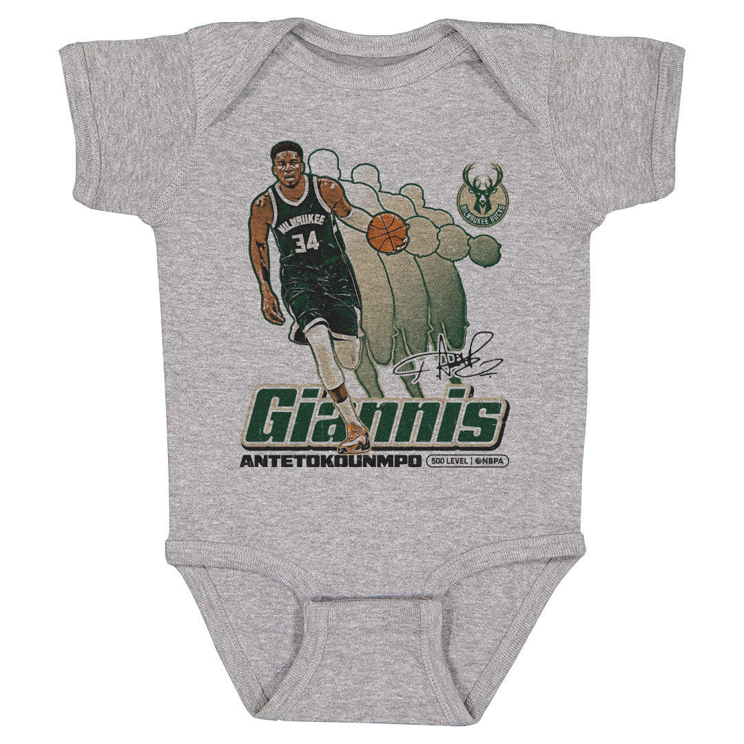 Giannis Antetokounmpo Milwaukee Bucks Retro 2