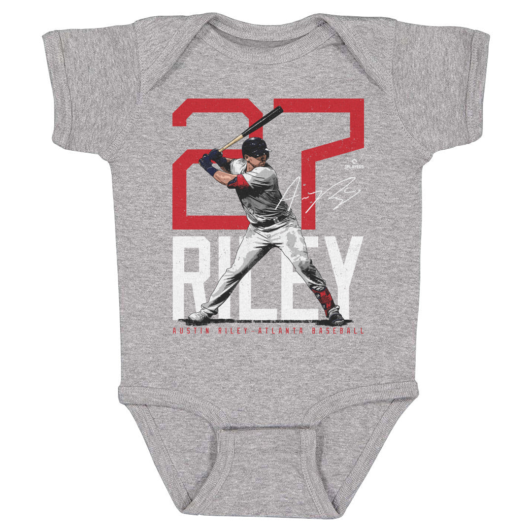 Austin Riley Atlanta Bold Number