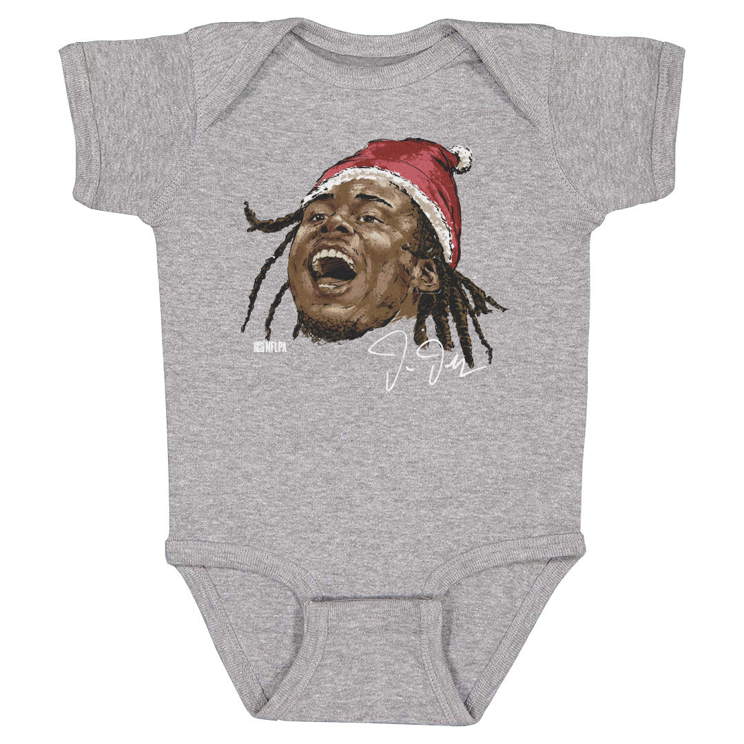 Justin Jefferson Minnesota Portrait Santa Hat 2