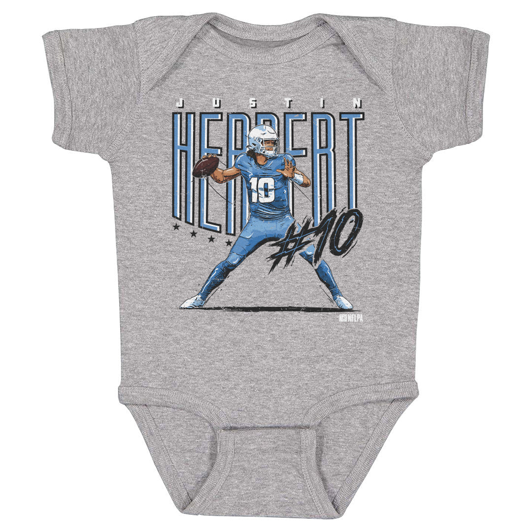 Justin Herbert Los Angeles C Player Name WHT 1