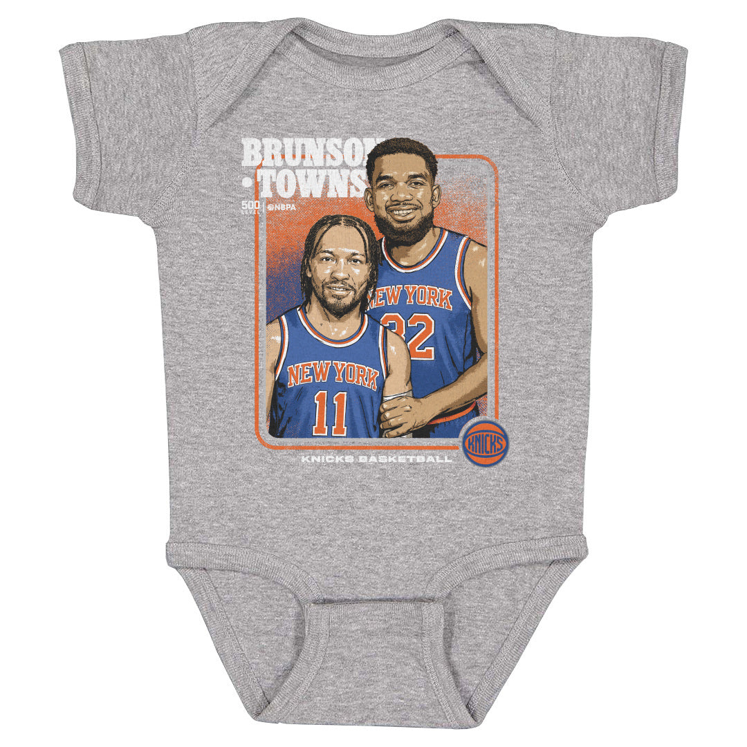 Jalen Brunson & Karl-Anthony Towns New York Knicks Step Brothers 1