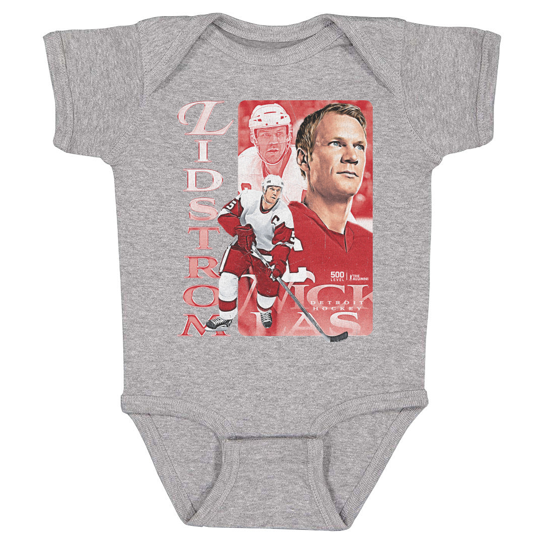 Nicklas Lidstrom Detroit Vintage