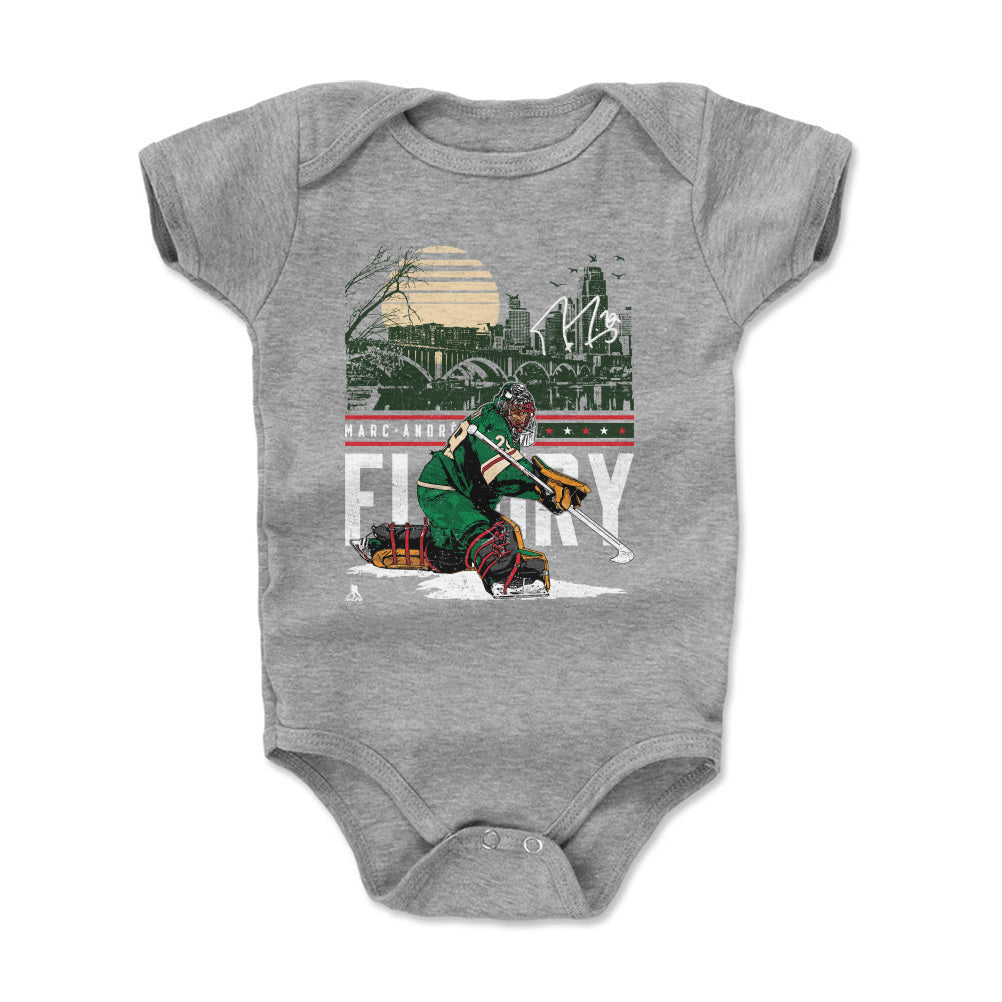 Marc-Andre Fleury Minnesota City Skyline