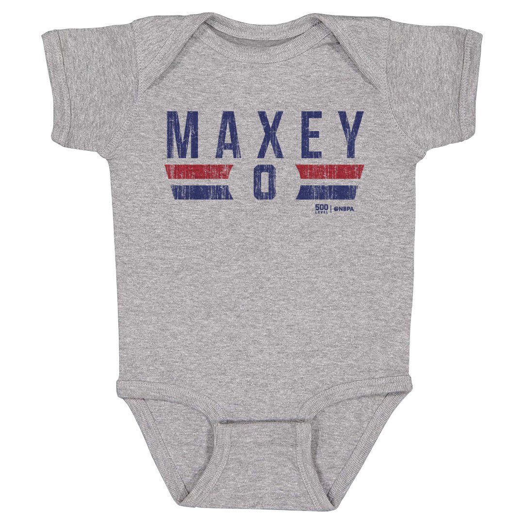 Tyrese Maxey Philadelphia 76ers Font 2
