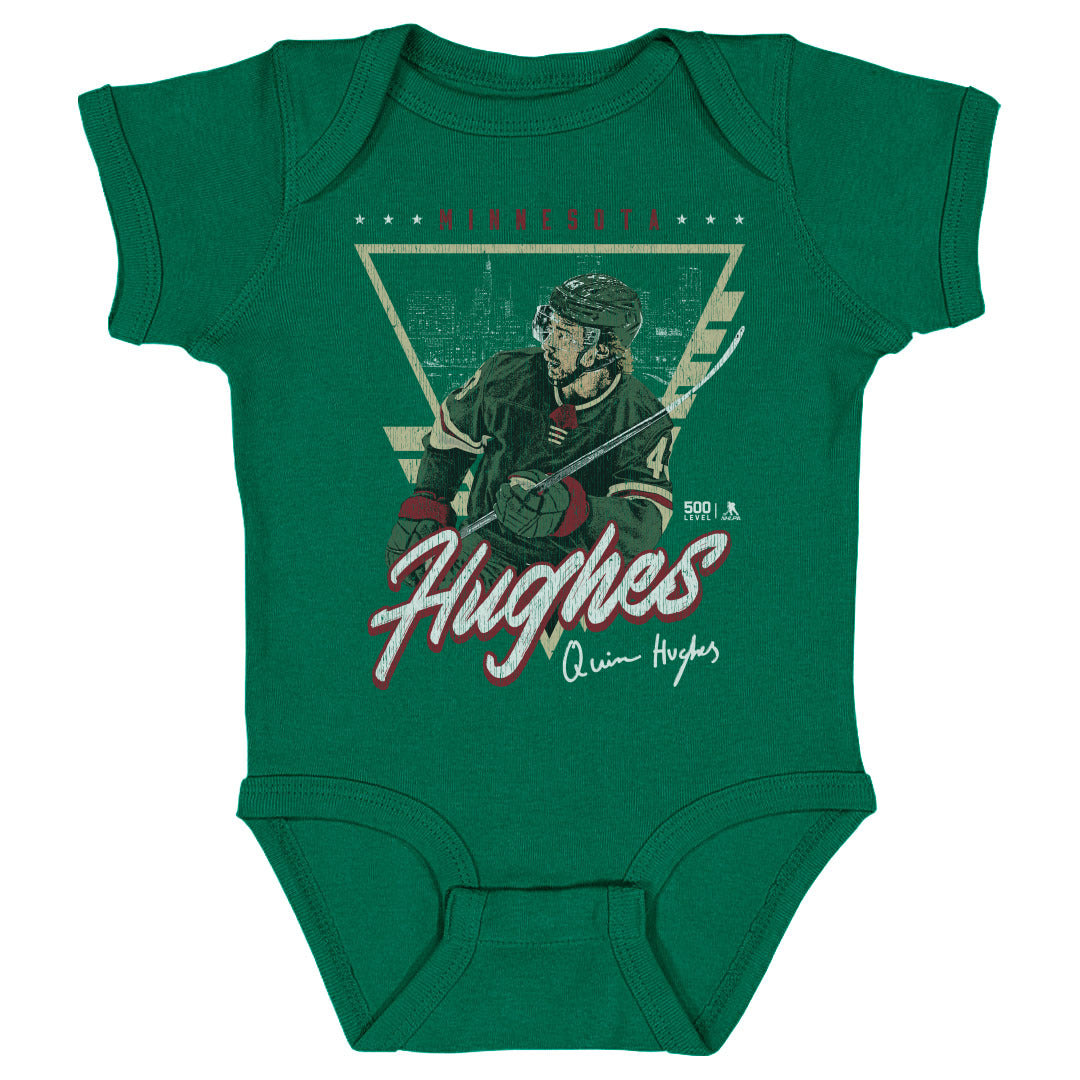 Quinn Hughes Minnesota Triangle Retro