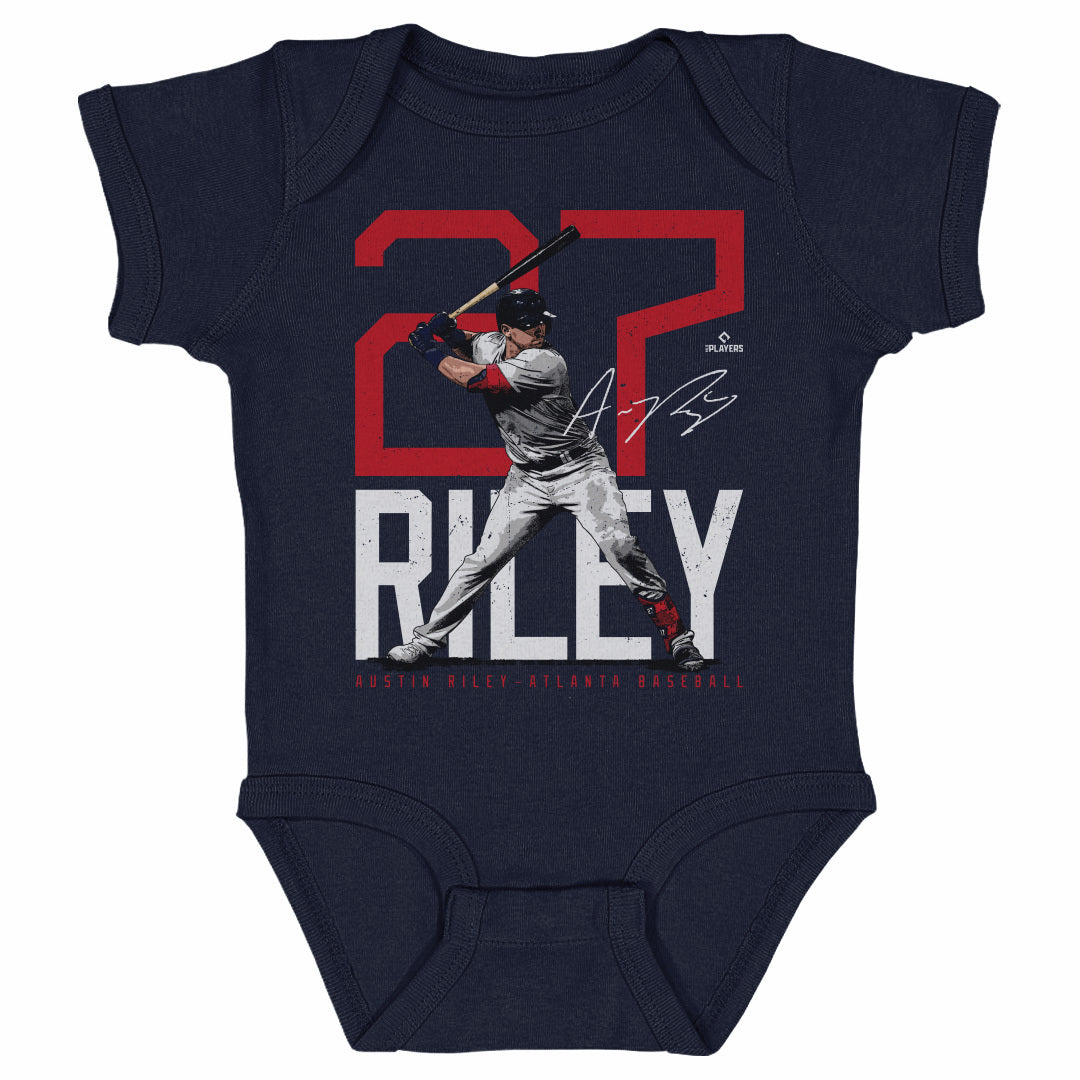 Austin Riley Atlanta Bold Number