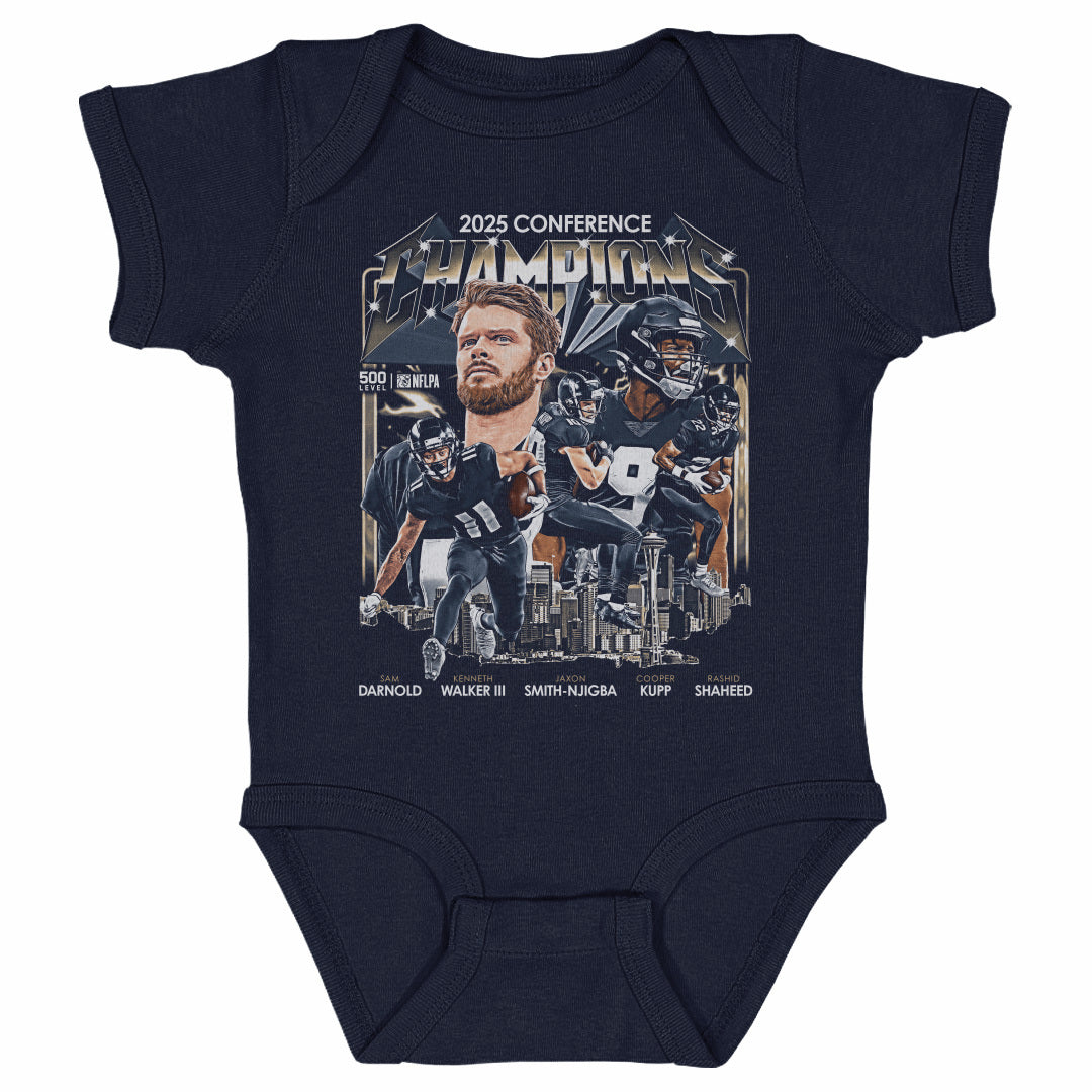 Seattle Football 2025 Conference Champions Vintage 1