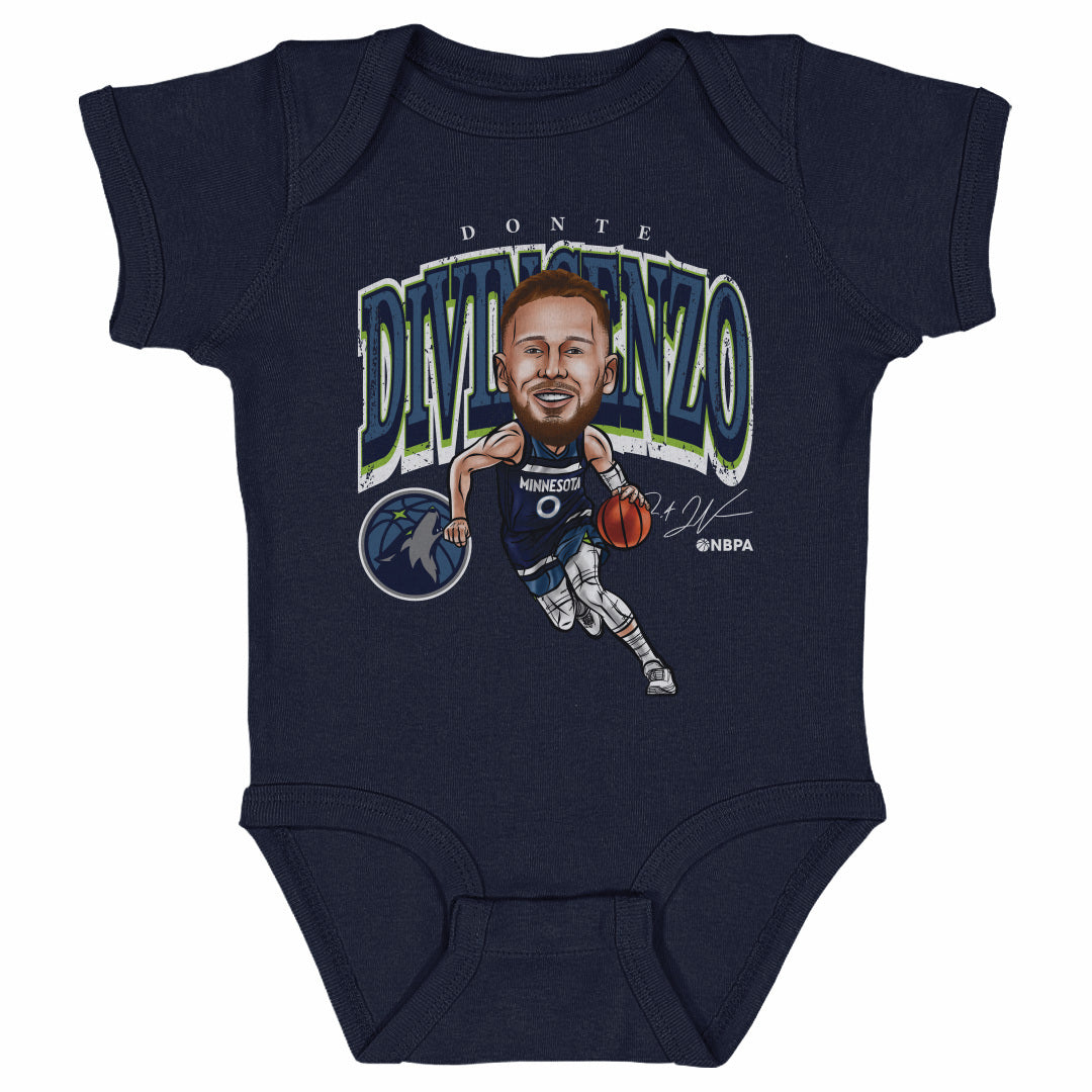 Donte DiVincenzo Minnesota Timberwolves Cartoon NBA