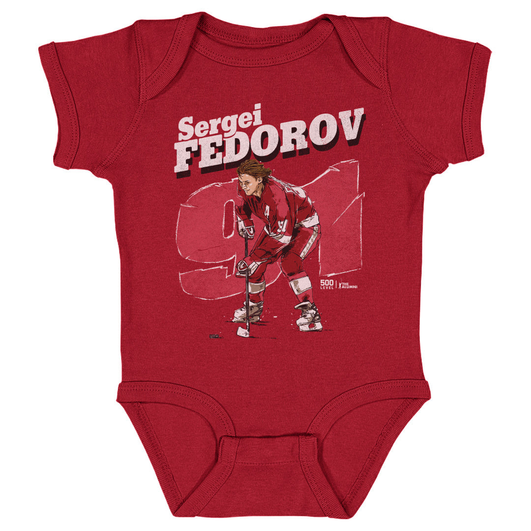 Sergei Fedorov Detroit Retro