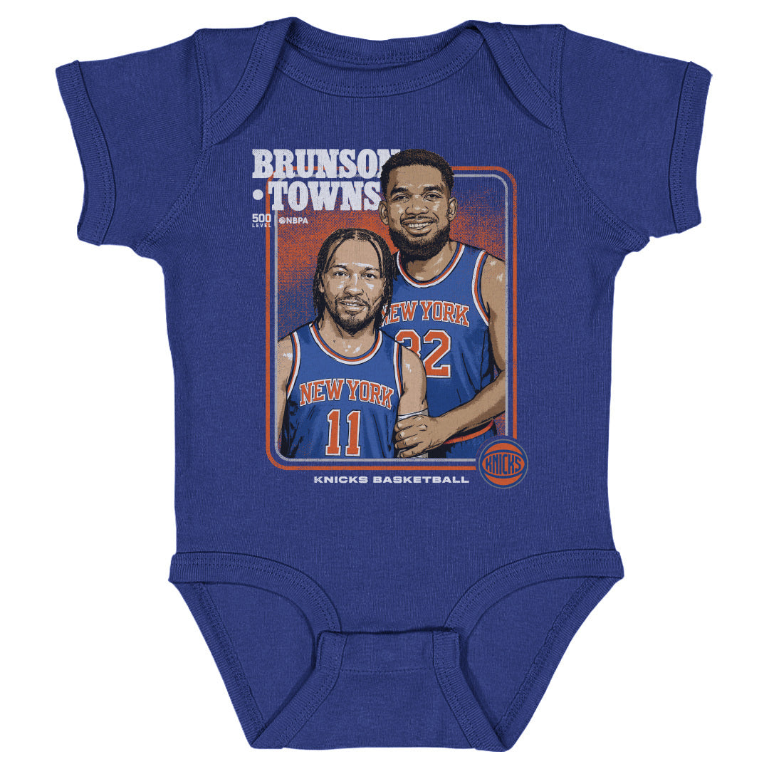Jalen Brunson & Karl-Anthony Towns New York Knicks Step Brothers 2