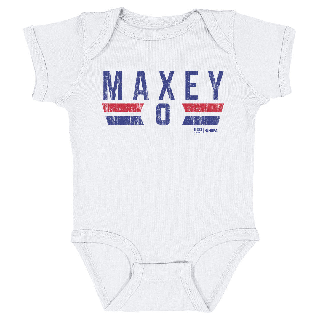 Tyrese Maxey Philadelphia 76ers Font 1