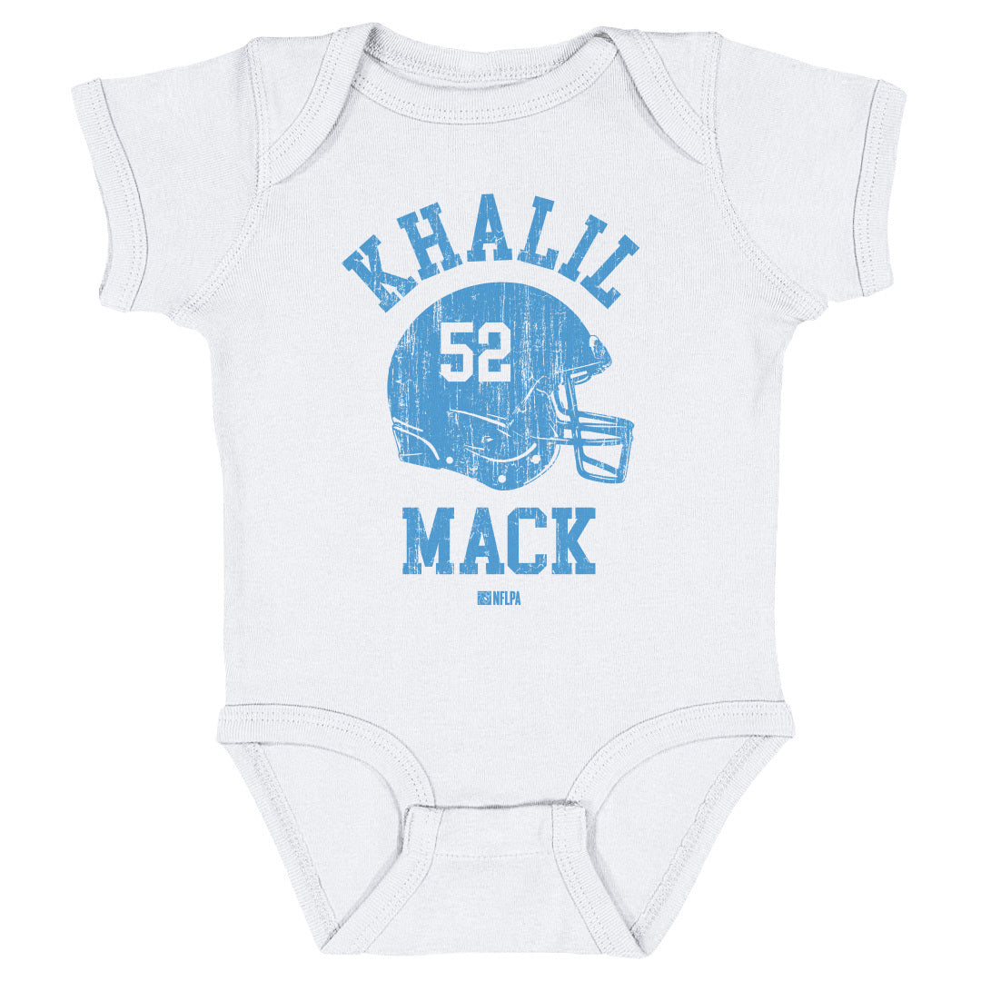 Khalil Mack Los Angeles C Helmet Font 1