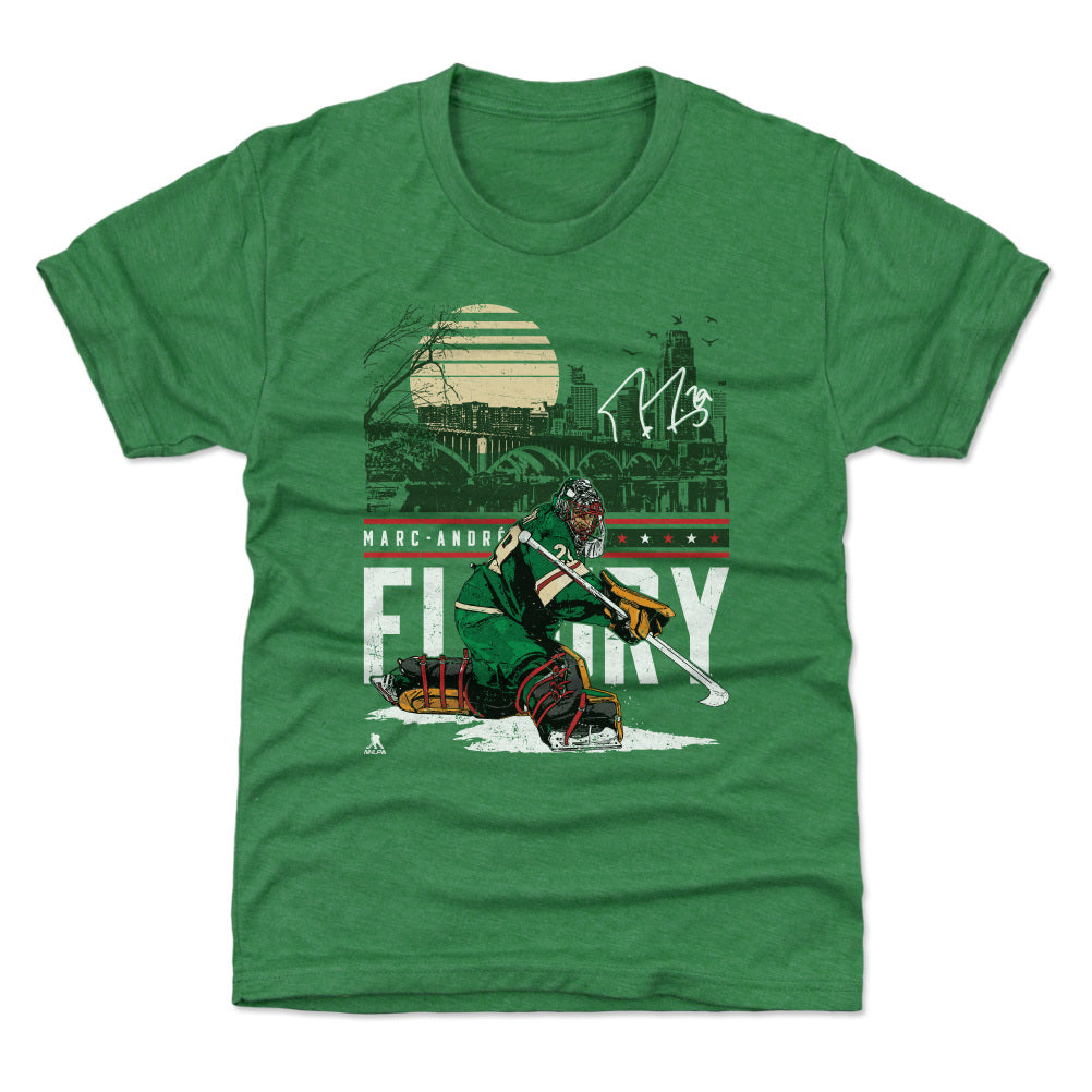 Marc-Andre Fleury Minnesota City Skyline