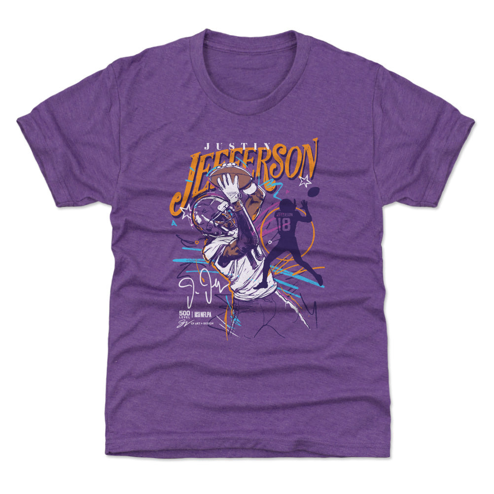 Justin Jefferson Minnesota Scribble