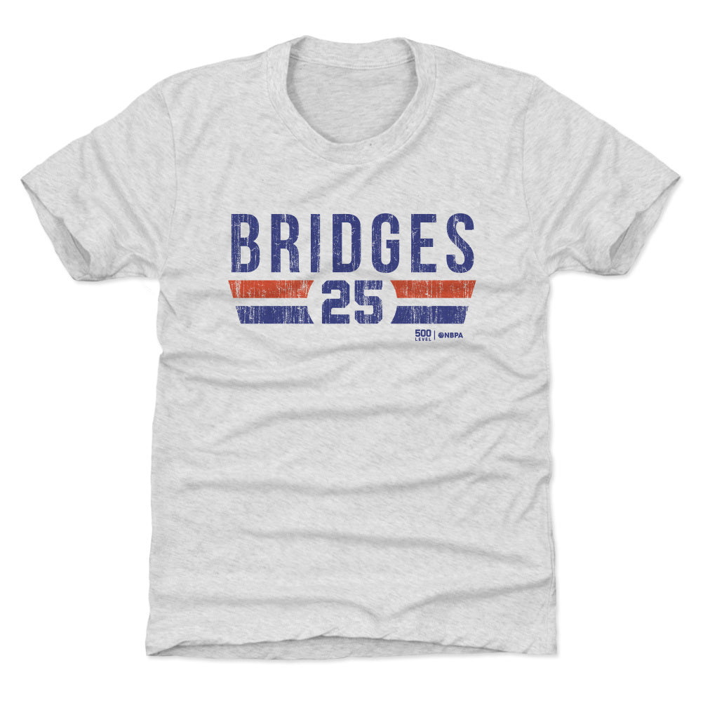 Mikal Bridges New York Knicks Font 2