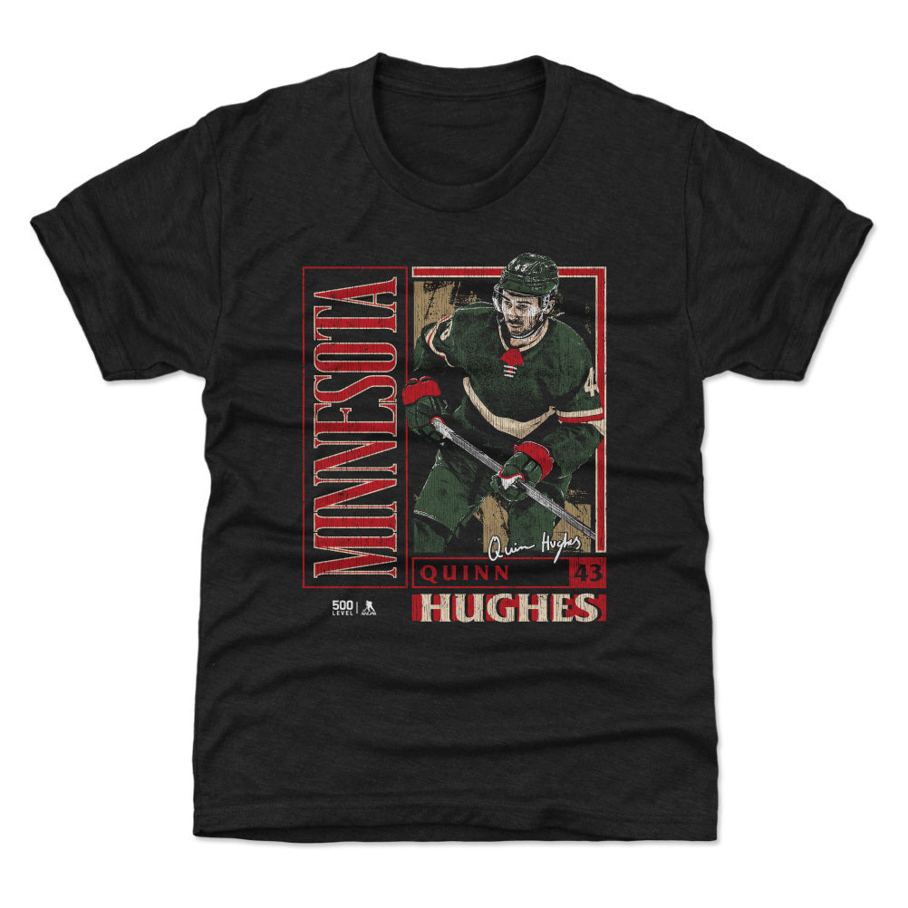 Quinn Hughes Minnesota Vintage Card