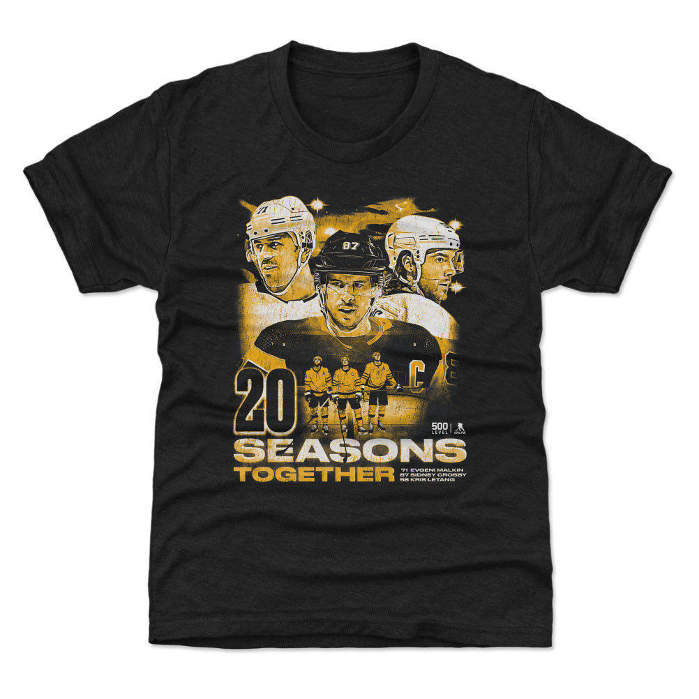 Sidney Crosby Kris Letang & Evgeni Malkin Pittsburgh 20 Seasons
