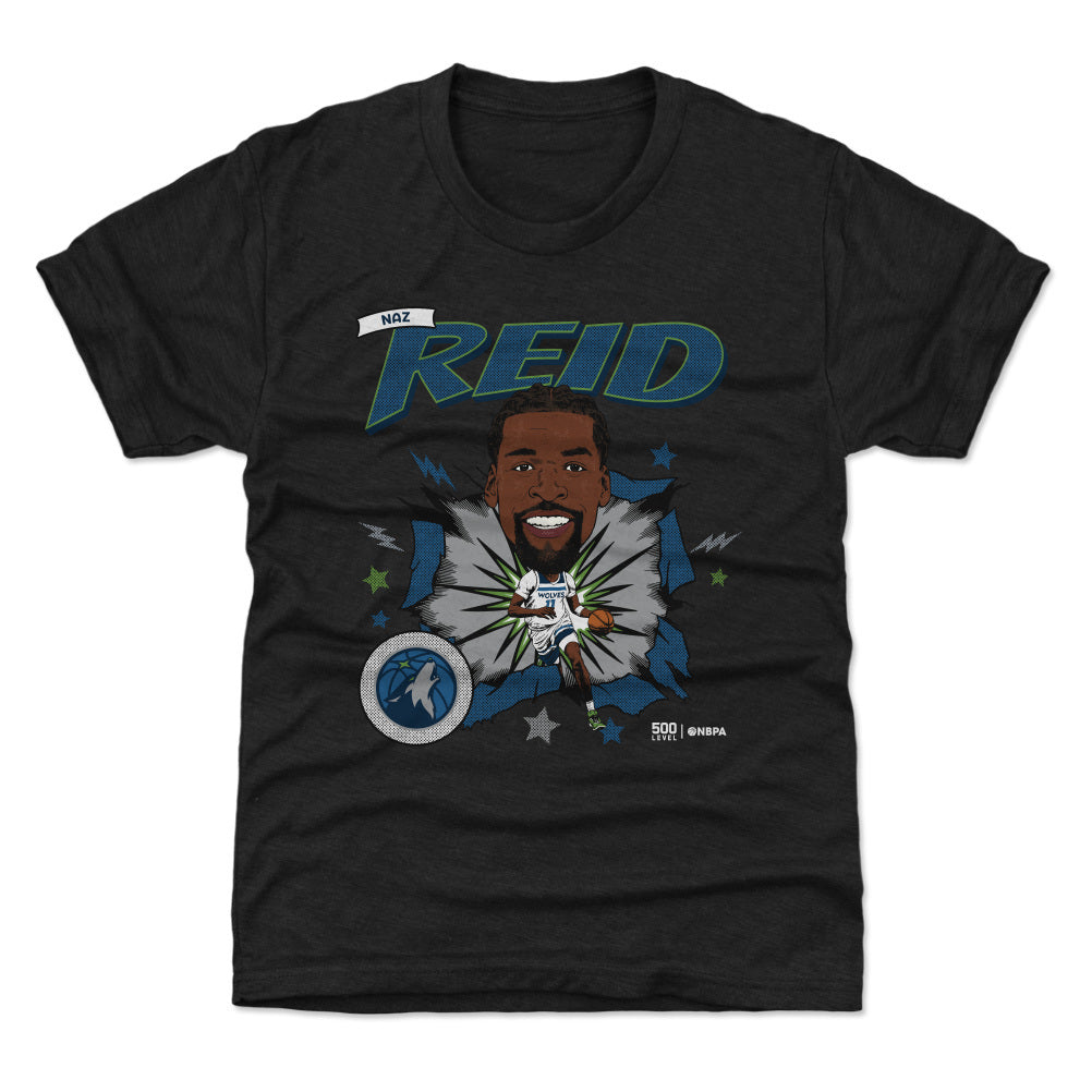 Naz Reid Minnesota Timberwolves Caricature 1