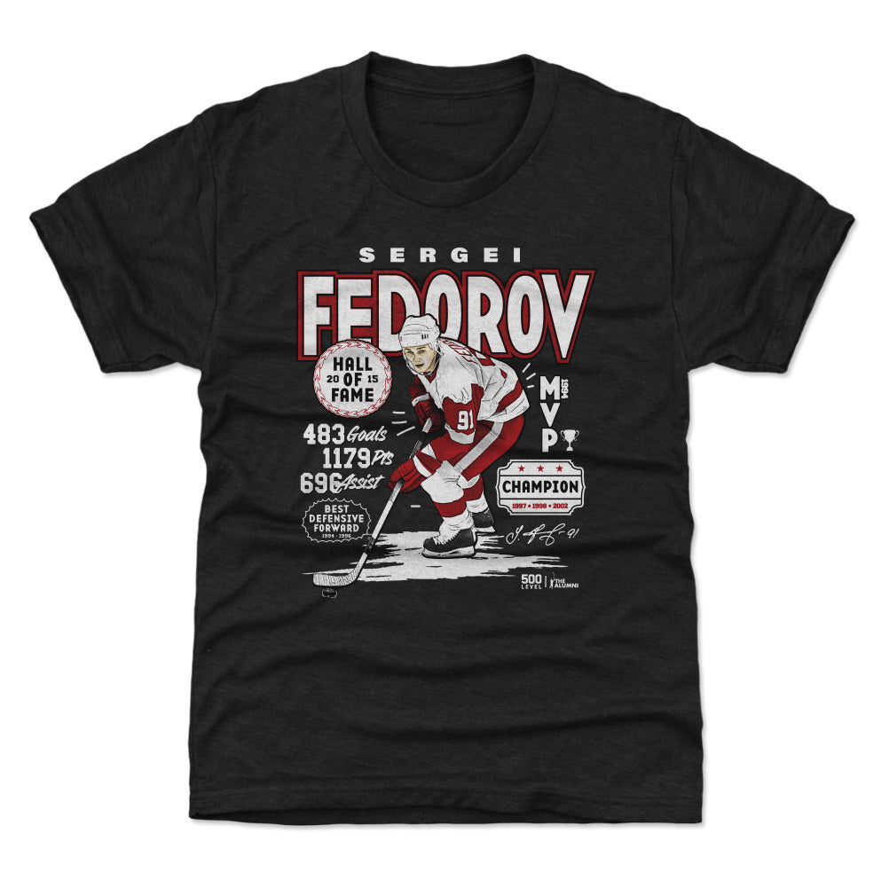 Sergei Fedorov Detroit Vintage Stats