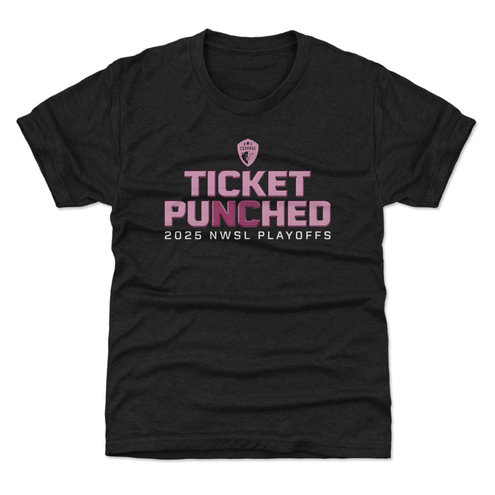 North Carolina Courage Ticket Punched 2025 WHT