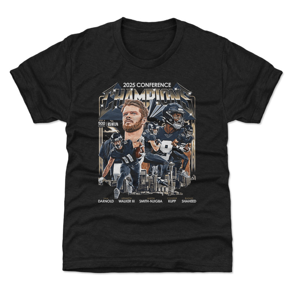 Seattle Football 2025 Conference Champions Vintage 2