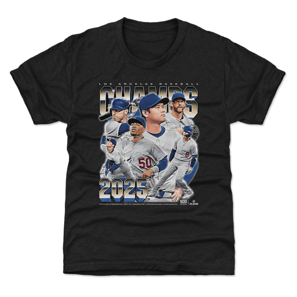 Los Angeles D Baseball 2025 Champs Vintage 1