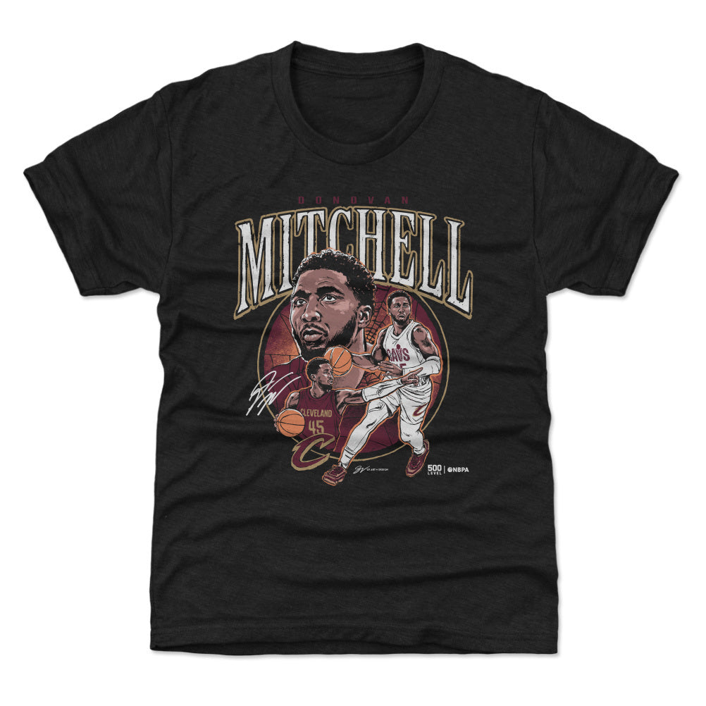 Donovan Mitchell Cleveland Cavaliers Trio