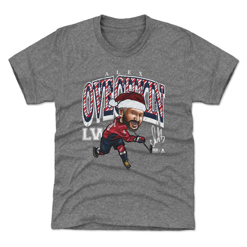 Alex Ovechkin Washington Cartoon Santa Hat 3