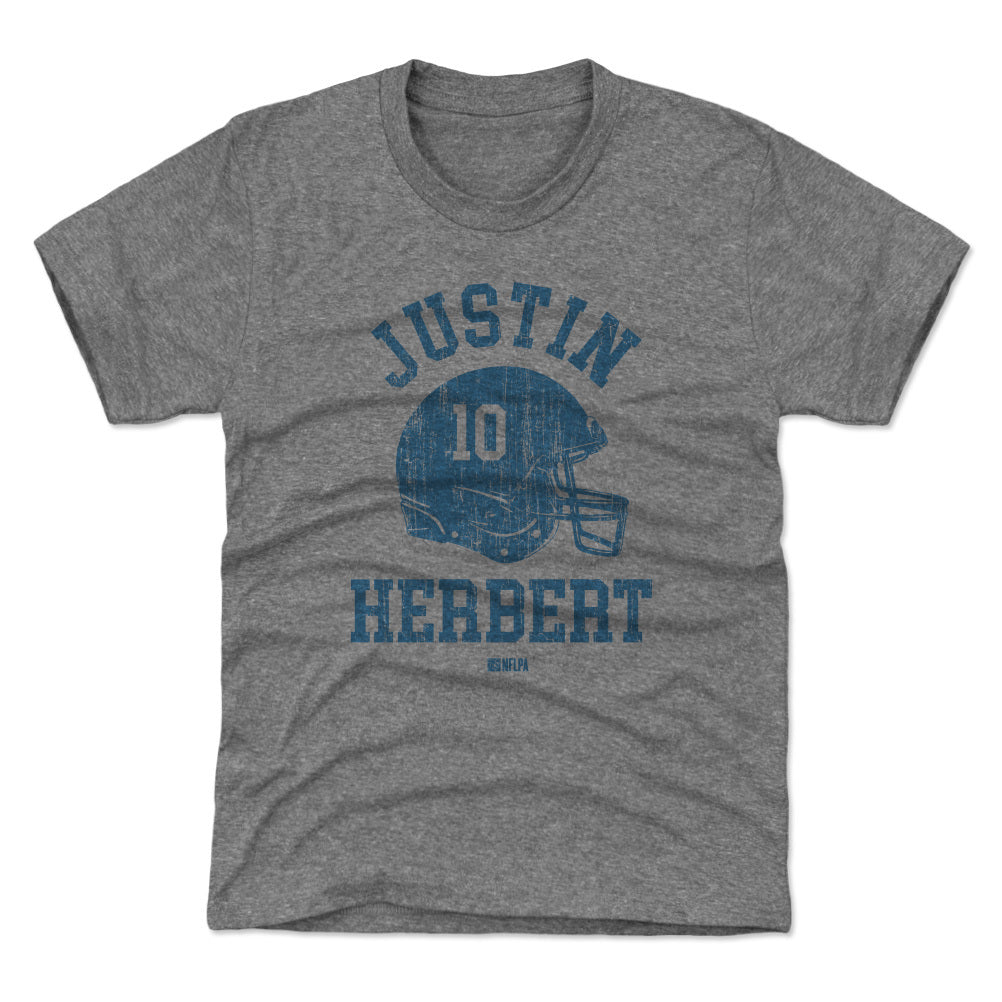 Justin Herbert Los Angeles C Helmet Font 2