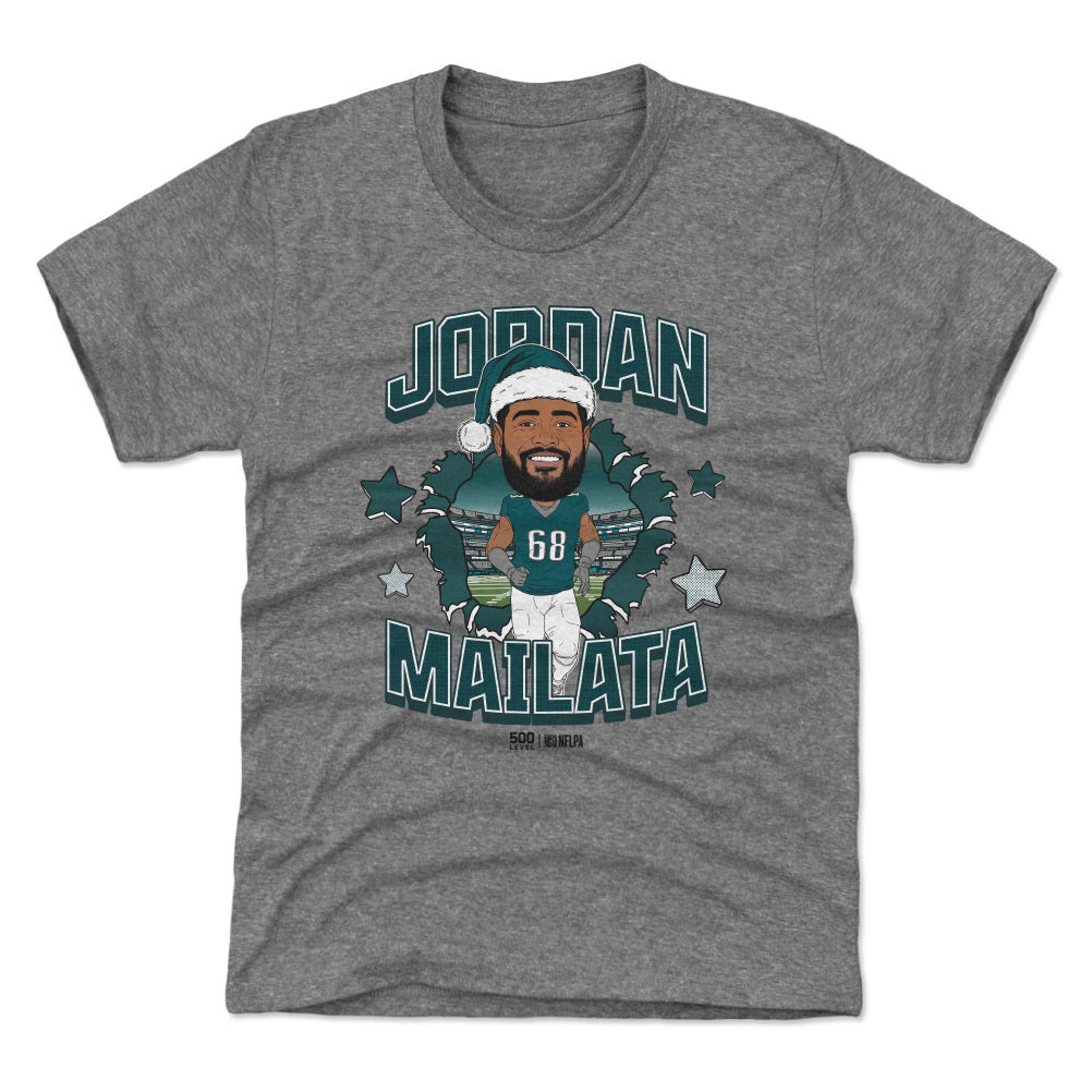 Jordan Mailata Philadelphia Santa Hat 1