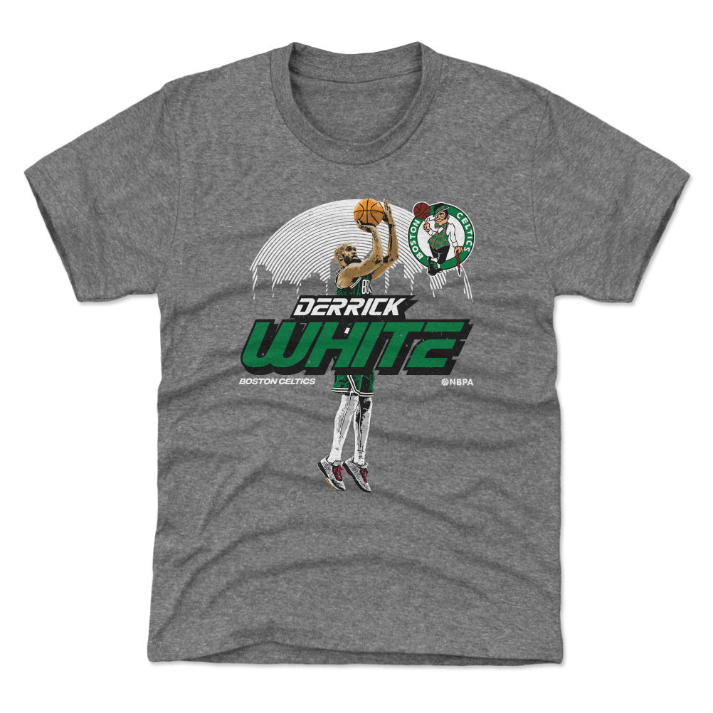 Derrick White Boston Celtics Skyline