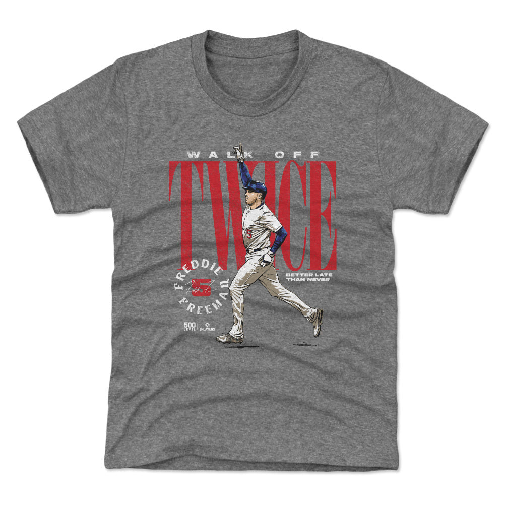 Freddie Freeman Los Angeles D Walk Off Twice 1