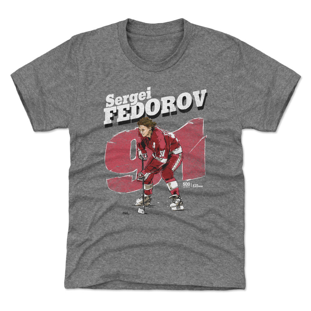 Sergei Fedorov Detroit Retro 3